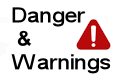 Blackall Tambo Danger and Warnings